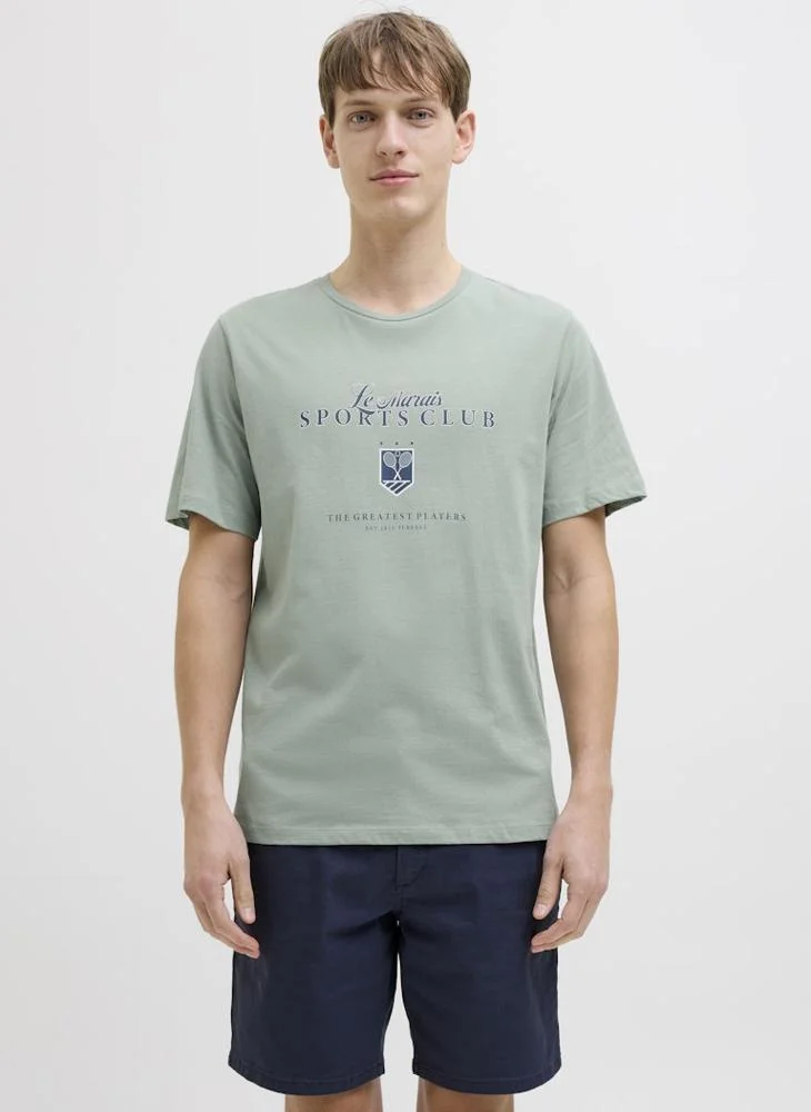 ج ج ريبل Jrebgrant  Ss Crew Neck T-Shirt