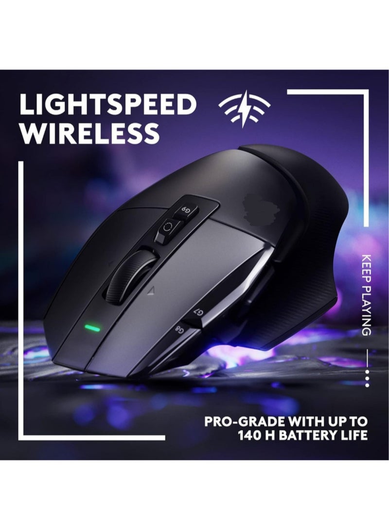 Original LIGHTSPEED Wireless Gaming Mouse – HERO 25K Sensor, LIGHTFORCE Hybrid Optical-Mechanical Switches, Ultra-Fast Response, PC & macOS Compatible – Black - Image 2
