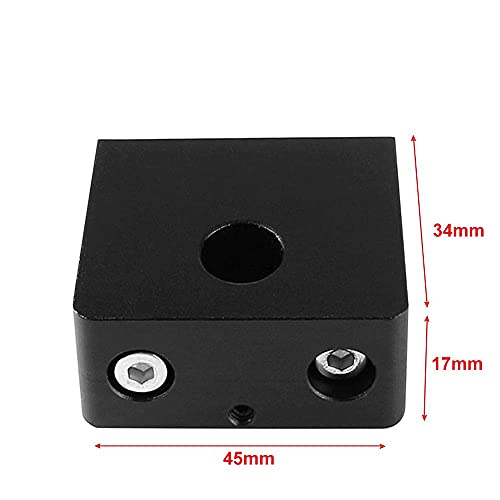 3DINNOVATIONS Aluminum CR-10 Z-Axis Lead Screw Top Mount for Tornado Creality CR10 Ender 3 Ender-3 Pro Metal Z-Rod Bearing Holder and Compatible with Other Aluminum Profiles Frame 3D Printer Parts - Image 4
