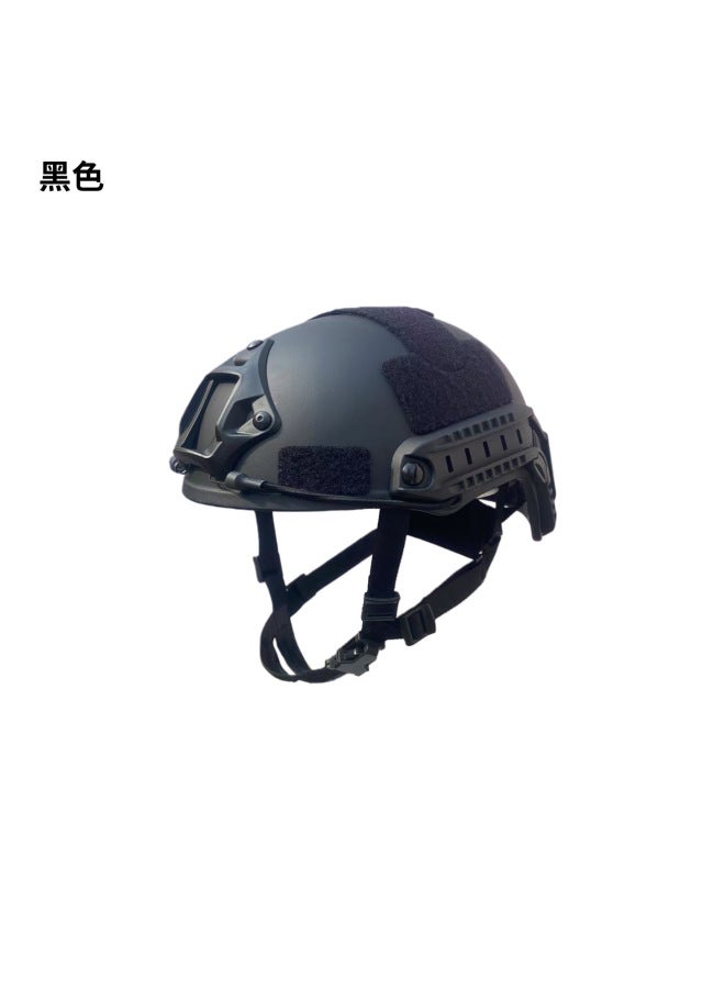 Black Fast Tactical Helmets, Outdoor Cycling Helmets, Cs Game Protective Helmets, Abs Military Fan Helmets