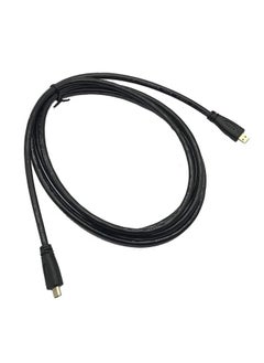 High Speed Micro Hdmi Male To Micro Hdmi Male Cablemicro Hdmi Type D Male To Male Cable Gold Plated (Black 6Feet) - pzsku/Z29EDA8980BF60053E5EBZ/45/_/1693486145/d6ec2b1f-5737-4dfa-b86b-21a6ca5be8f0