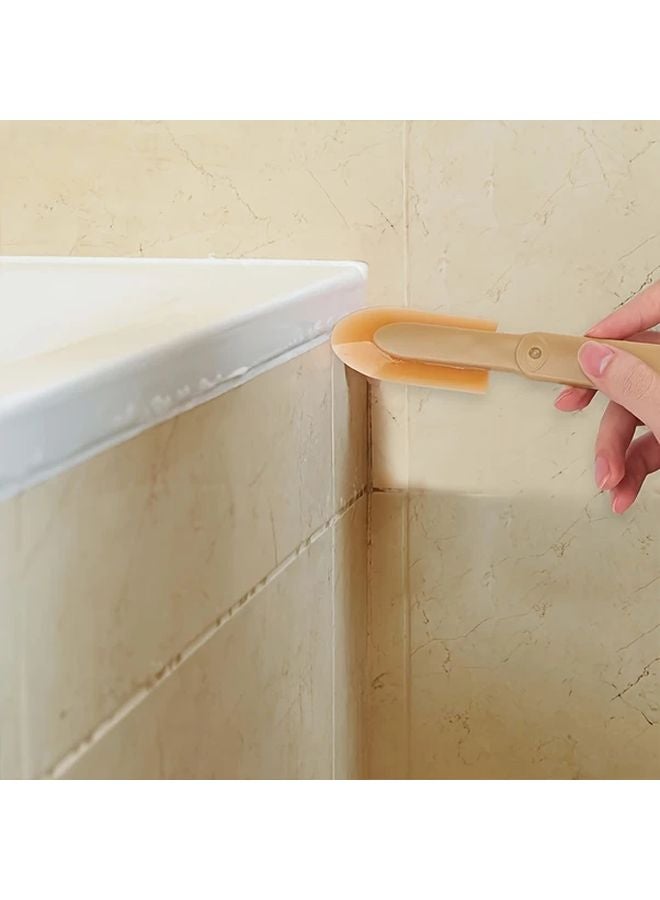 4pcs Silicone Caulking Tool Set Flexible Tip Sealant Applicator Ergonomic Handle - Image 3