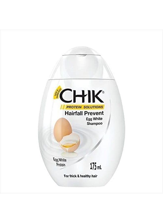 Chik Protein Solutions - Hairfall Prevent Egg White Shampoo - 175 ml for thick and Healthy Hair. - Image 1