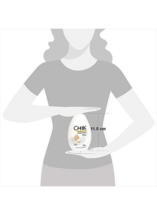 Chik Protein Solutions - Hairfall Prevent Egg White Shampoo - 175 ml for thick and Healthy Hair. - Image 4