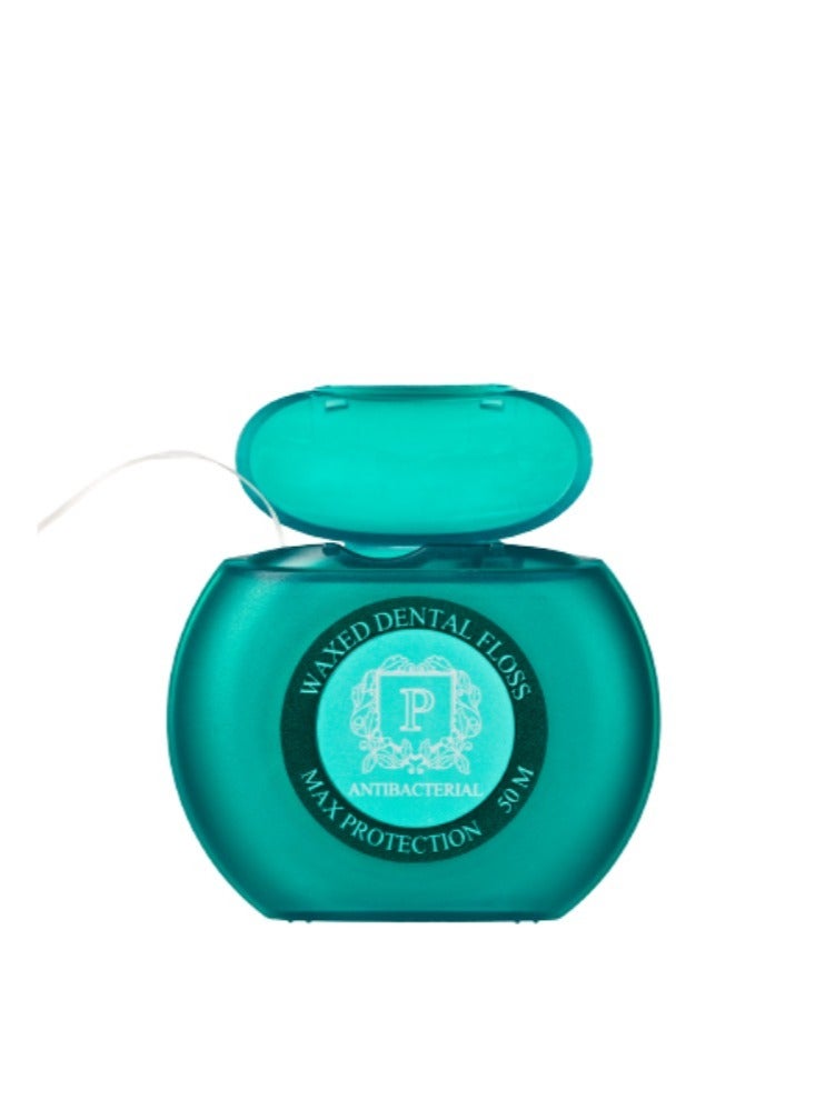 بريزدنت خيط تنظيف الأسنان بريزدنت مضاد للجراثيم 50 م - عناية فائقة وتنظيف عميق للأسنان واللثة - Image 1
