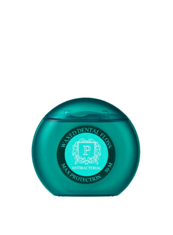 بريزدنت خيط تنظيف الأسنان بريزدنت مضاد للجراثيم 50 م - عناية فائقة وتنظيف عميق للأسنان واللثة - Image 2