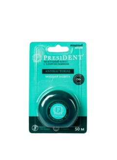 President President Antibacterial Dental Floss 50m - Superior Care and Deep Cleaning for Teeth and Gums  - Image 3