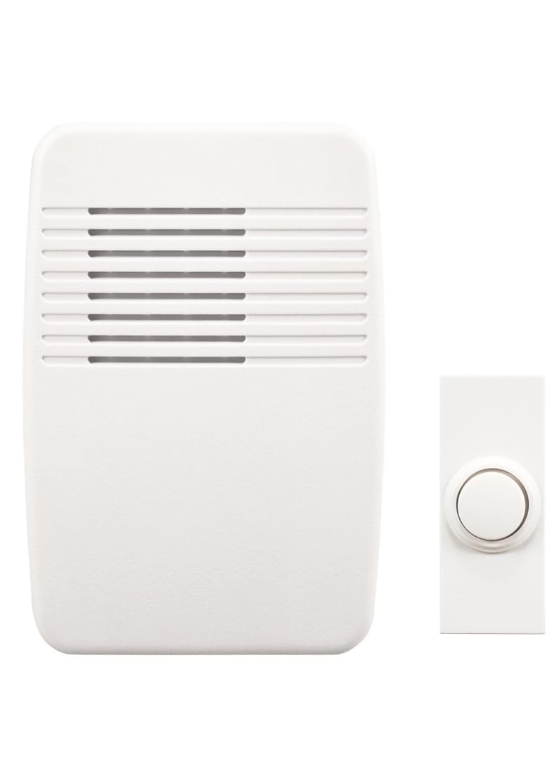 Heath Zenith Heath/Zenith SL-7366-02 Wireless Plug-In Door Chime Kit with Molded Plastic Cover, White - Image 5