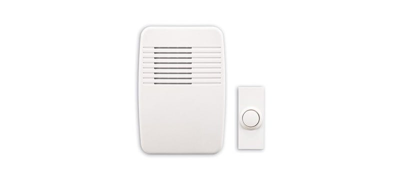 Heath Zenith Heath/Zenith SL-7366-02 Wireless Plug-In Door Chime Kit with Molded Plastic Cover, White - Image 4