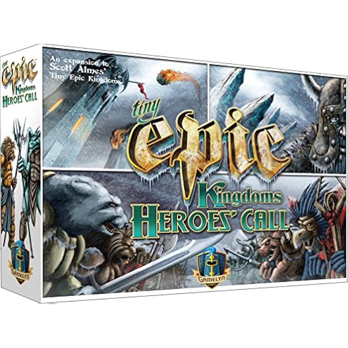 Gamelyn Games HPGAMTINY12 Tiny Epic Kingdoms Heroes Call Multicoloured