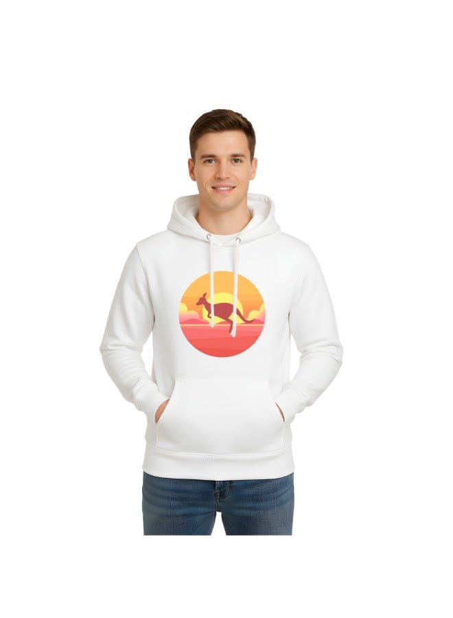 Australia day Hoodie - Soft Cotton Pullover - Australia Themed Hoodie for Men and Women - Long Sleeve with Drawstring and Pockets - Perfect for Travel - Image 1