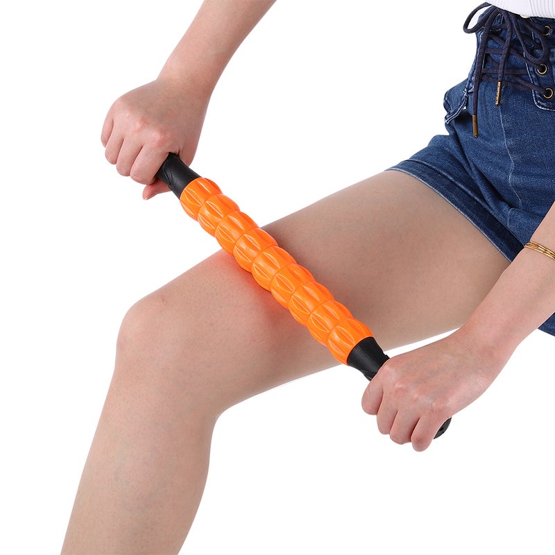 Muscle Massage Sticks Fitness Sport Fascia Rods High Strength Relaxation Rollerorange - Image 2