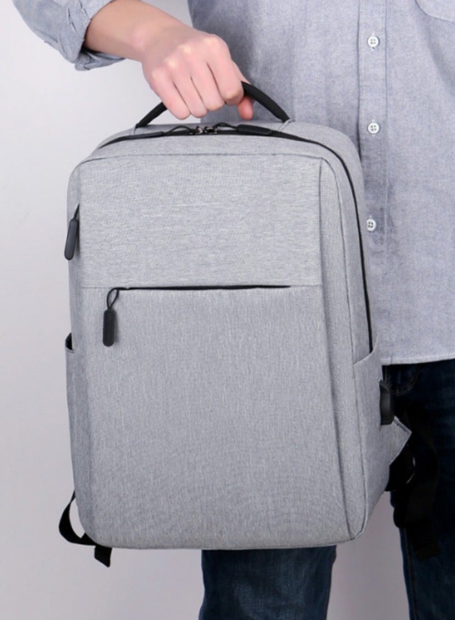 Laptop Backpack for Men Women, 5.6 Inch Travel Backpacks Students BookBag with Laptop Compartment Business Work Casual Computer Daypack with USB Charging - Image 1