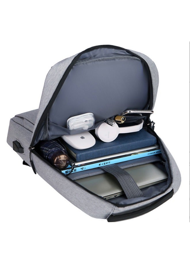 Laptop Backpack for Men Women, 5.6 Inch Travel Backpacks Students BookBag with Laptop Compartment Business Work Casual Computer Daypack with USB Charging - Image 4