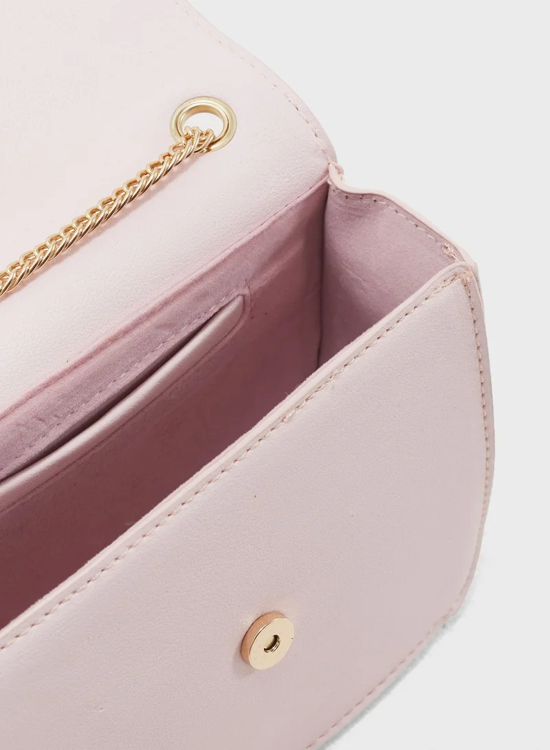 ELLA Metal Bar Crossbody
