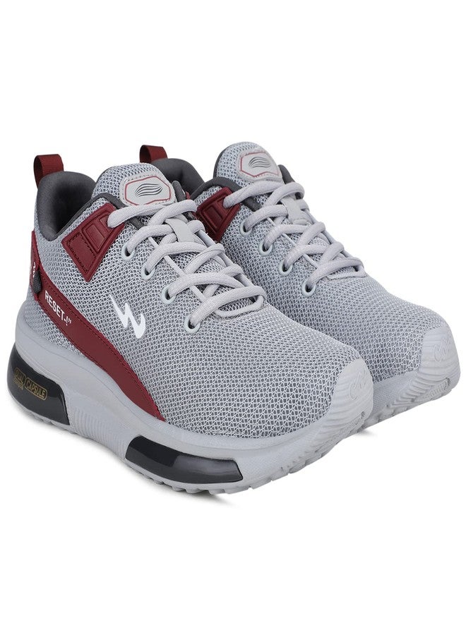 Campus Child Gipsy JR Running Shoes Gry/Rust - 2UK/India - Image 1
