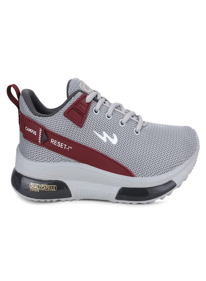 Campus Child Gipsy JR Running Shoes Gry/Rust - 2UK/India - Image 3