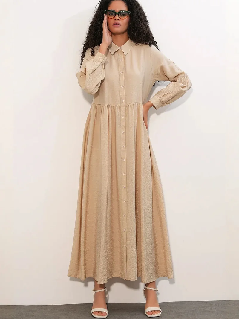 بيغ دارت BDART Loose-fit Maxi Shirt Dress