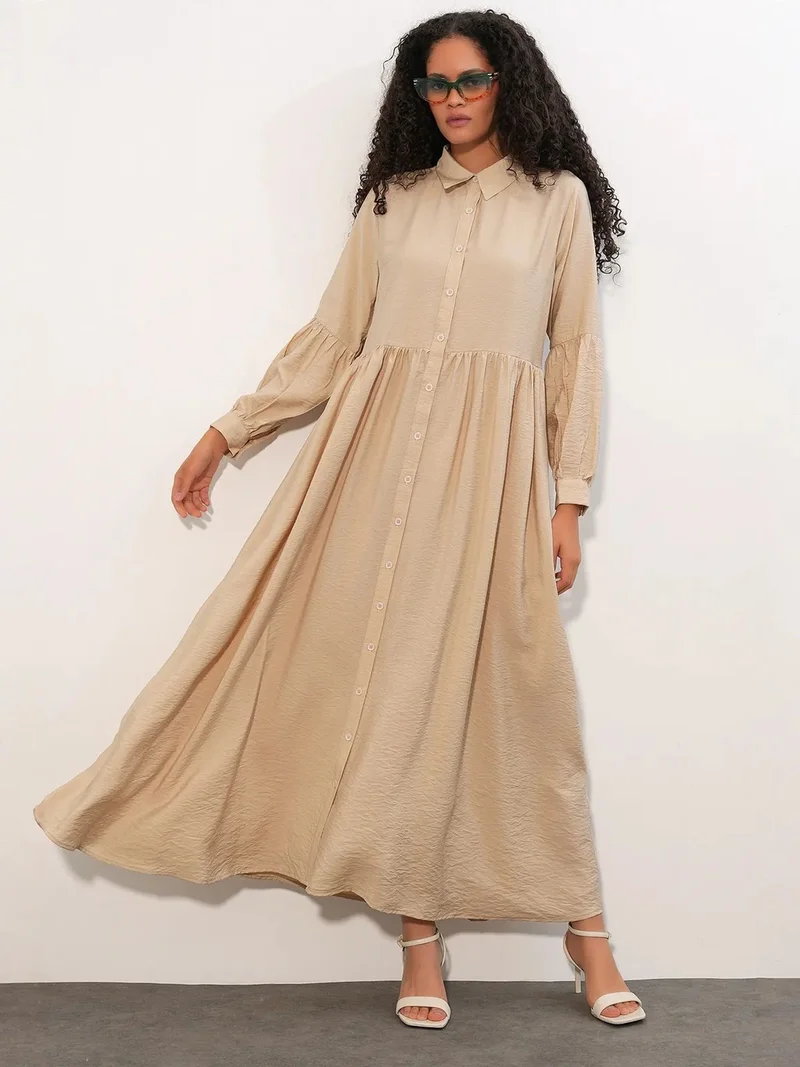 بيغ دارت BDART Loose-fit Maxi Shirt Dress