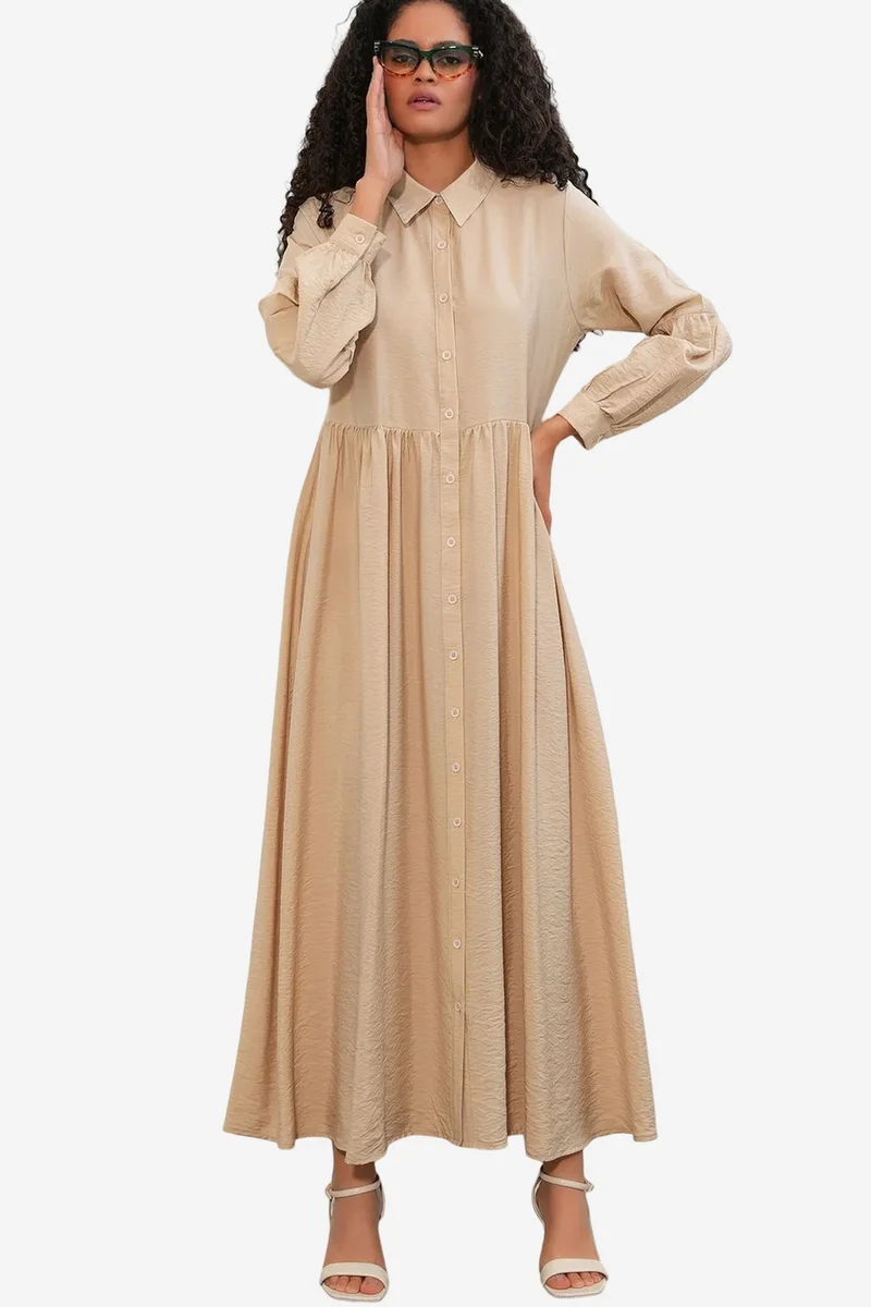بيغ دارت BDART Loose-fit Maxi Shirt Dress