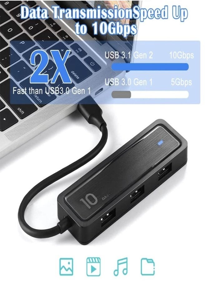 XLT - 6 in 1 USB Hub Multiports 10Gpbs Support USB 3.2 - Image 1