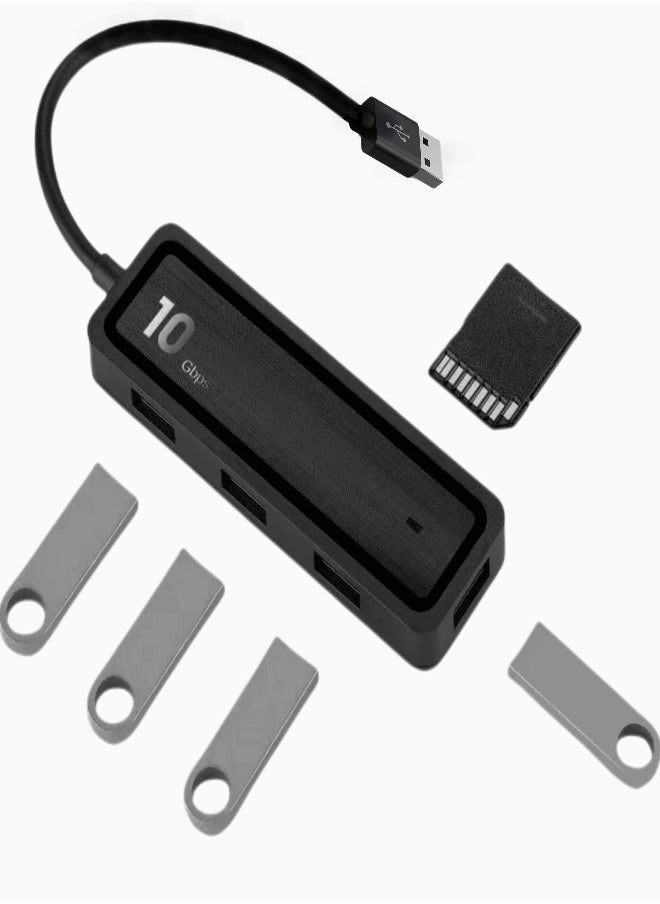 XLT - 6 in 1 USB Hub Multiports 10Gpbs Support USB 3.2 - Image 1