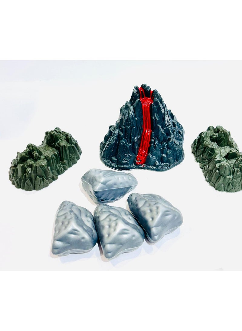 Mini Volcano Model Set For Art & Craft - Image 1