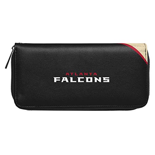 Littlearth NFL Atlanta Falcons Curve Zip Organizer Team Color 8 x 4 x 1 - Image 3
