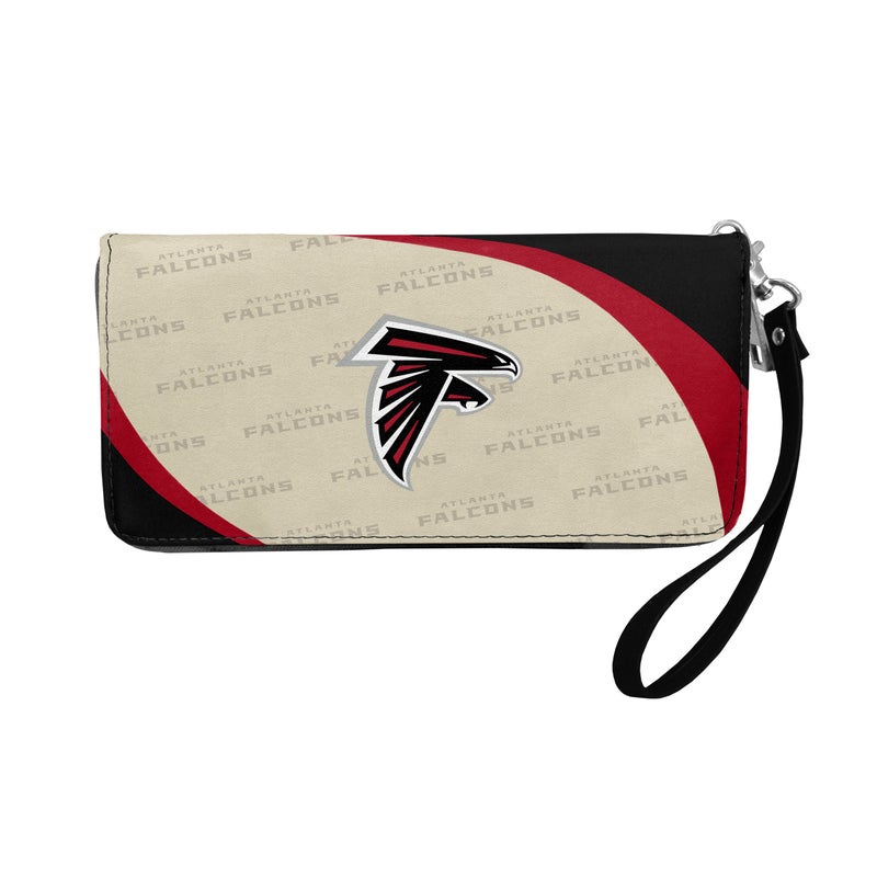 Littlearth NFL Atlanta Falcons Curve Zip Organizer Team Color 8 x 4 x 1 - Image 2