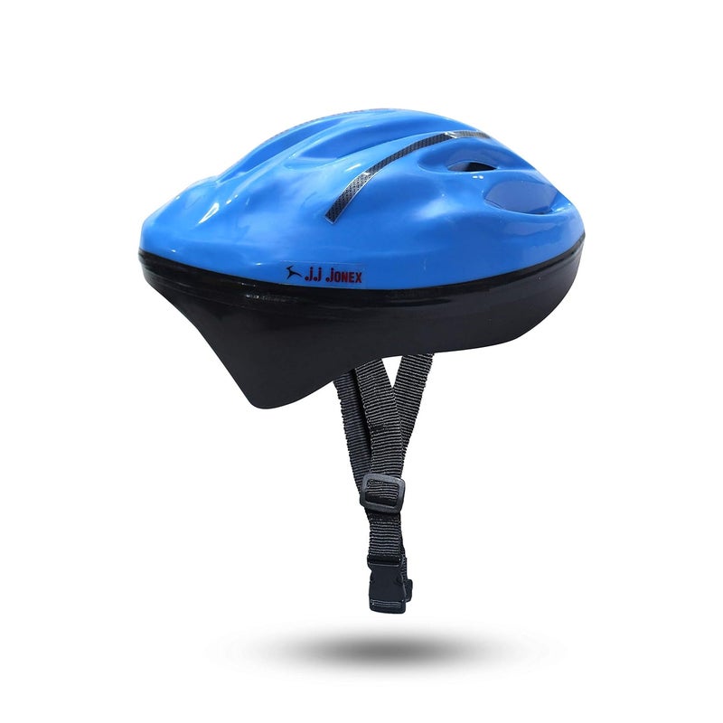 Jonex JJ Skating Helmet, Skating Helmet for Adults, Skating Helmet with Adjustable Strap for Men and Women (Blue), One Size - Image 1