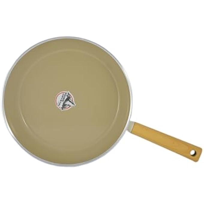 هوم ميكر مقلاة سويسرية كريستالية مطلية بالسيراميك مقاس 28 سم - Image 3