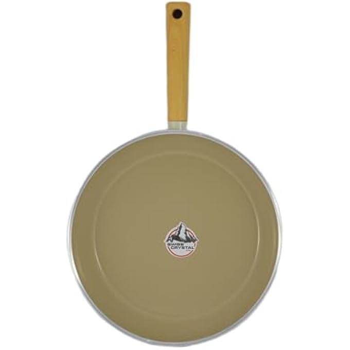 هوم ميكر مقلاة سويسرية كريستالية مطلية بالسيراميك مقاس 28 سم - Image 4