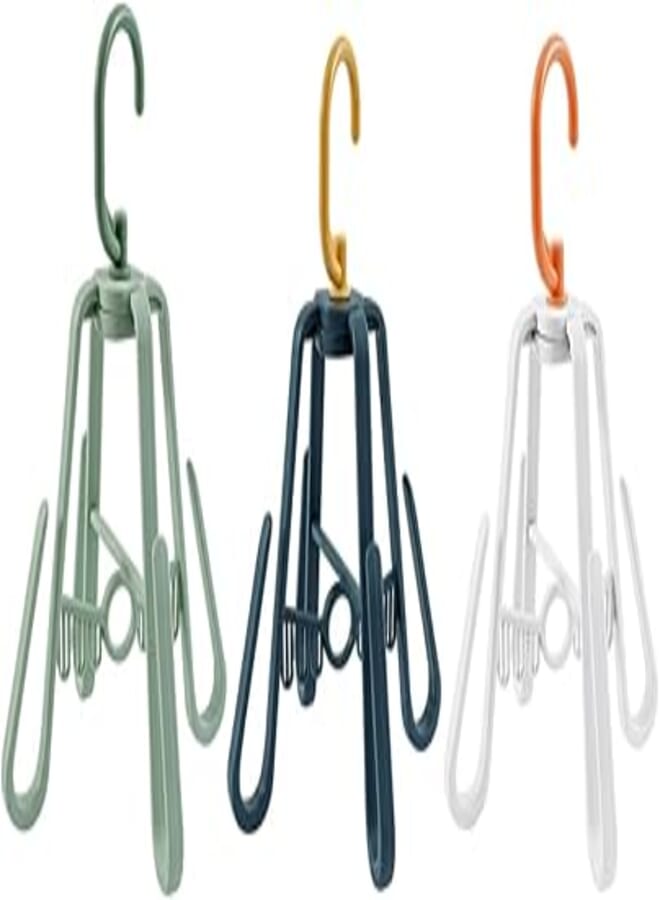 Amosfun 12 Pcs No Punching Shoe Drying Rack Boot Hangers for Tall Boots Slipper Drying Rack Shoe Hanger Collapsible Shoe Mount Dish Drying Rack Folding Bike Hook Plastic Slippers Sandals