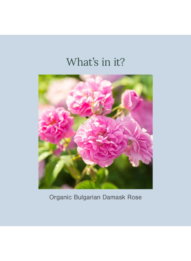 جوسي كيميستري ماء الورد العضوي (هيدروسول)، 50 مل | تونر للوجه لبشرة متوهجة ومشرقة ومرطبة | مصنوع من الورد الدمشقي البلغاري - تم اختباره سريريًا - Image 4