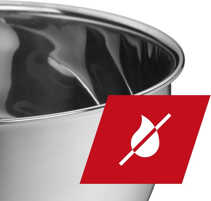 Silit Kitchen Bowl Set 3 Pieces Stainless Steel Bowls Multifunctional Mixing Bowl Stainless Steel Salad Bowl Serving Bowl Stackable - Image 4