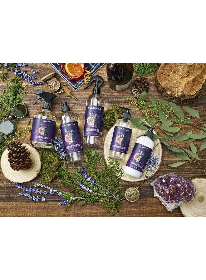 Hand Soap Refill, Aloe Vera Gel, Olive Oil And Essential Oils To Cleanse And Condition, Lavender Cedar Leaf, 32 Oz