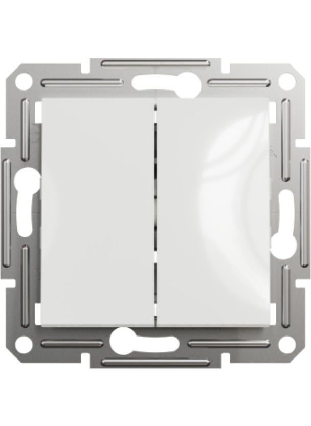 Schneider Electric Schneider Asfora White Commutator  - Image 1