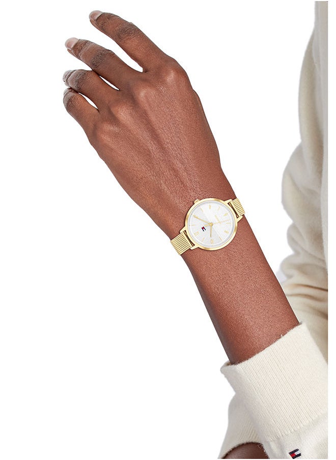 TOMMY HILFIGER - Women Analog Round Shape Stainless Steel Wrist Watch 38 mm - Image 1