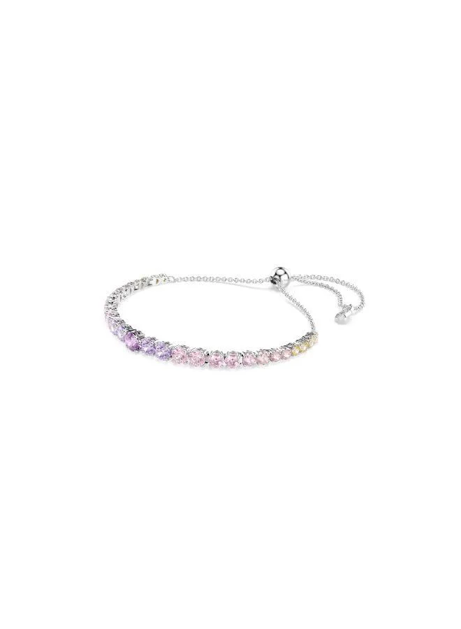 Swarovski  Matrix Rhodium Plated Bracelet for Women | Best Price UAE