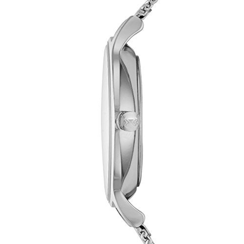 Skagen ساعة سكاكن النسائية أنيتا ليل بثلاثة عقارب بحزام شبكي من الفولاذ المقاوم للصدأ (الموديل: SKW2307) - Image 2