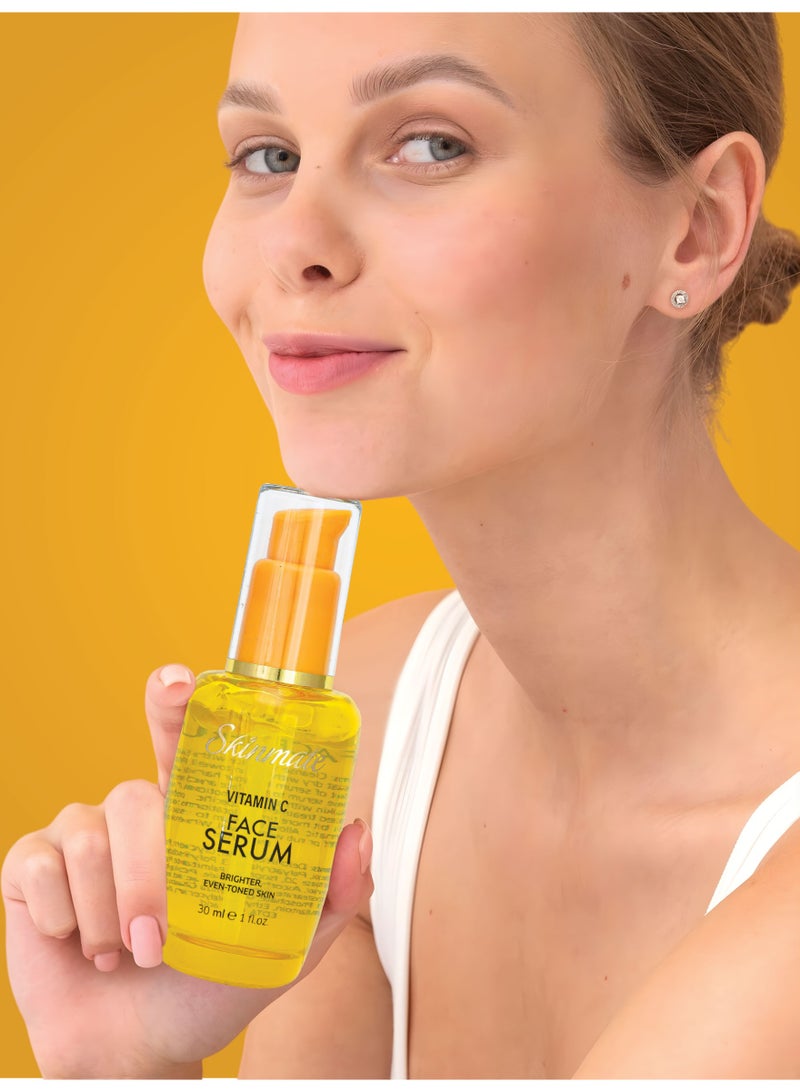 سكين ميت سيروم للوجه أكثر إشراقاً وتوحيد لون البشرة 30 مل - فيتامين سي - Image 3