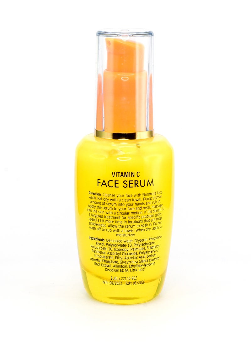 SKINMATE Face Serum Brighter Even Toned Skin 30 ml - Vitamin C  - Image 2