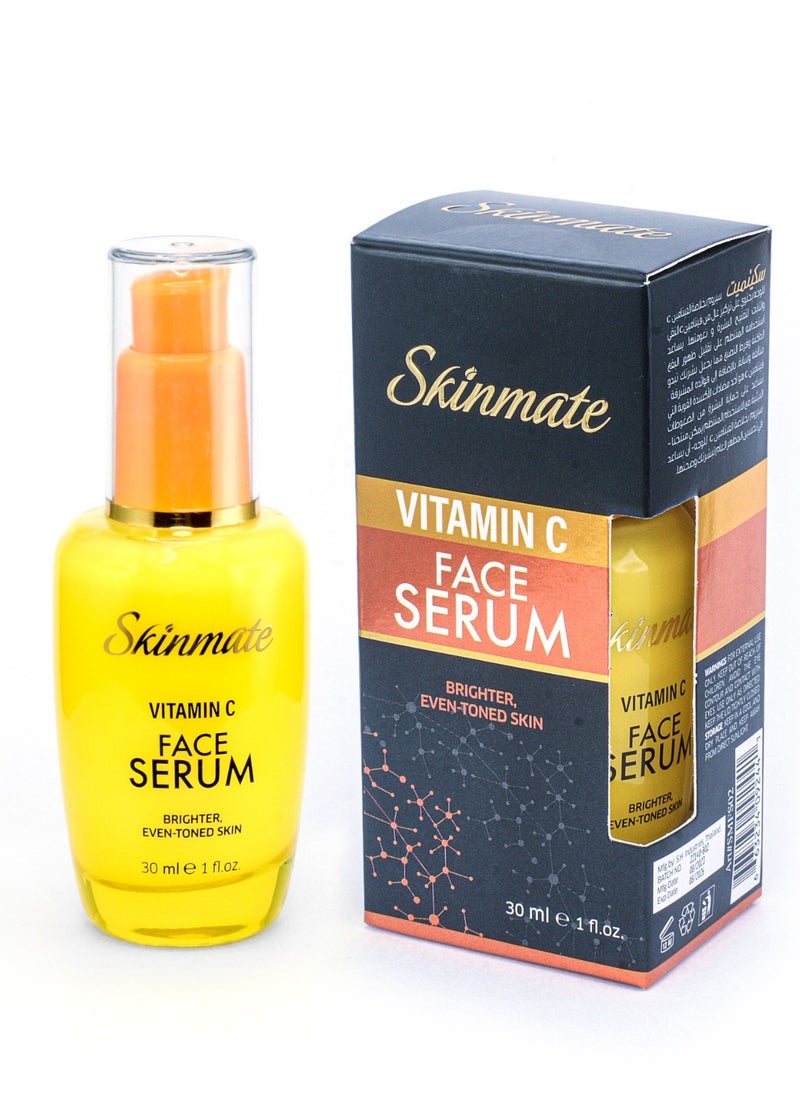 SKINMATE Face Serum Brighter Even Toned Skin 30 ml - Vitamin C  - Image 1