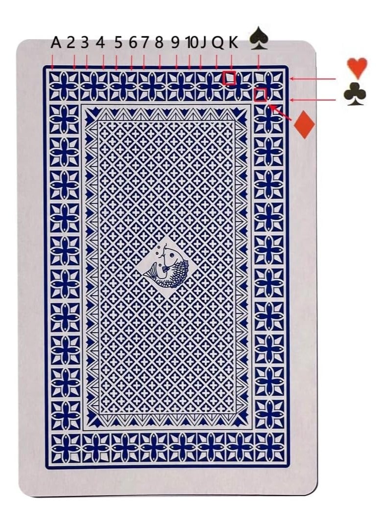 Marked Deck Playing Cards Magic Tricks Close-up Street Illusion Gimmick Mentalism Kid Child Puzzle Toy Magic Card For Stage Show - Image 1