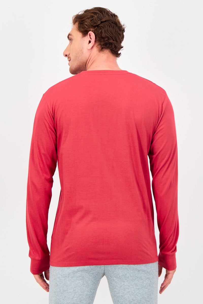 Champion Men Sportswear Fit Short Sleeve Outdoor T-Shirt, Red - Image 2