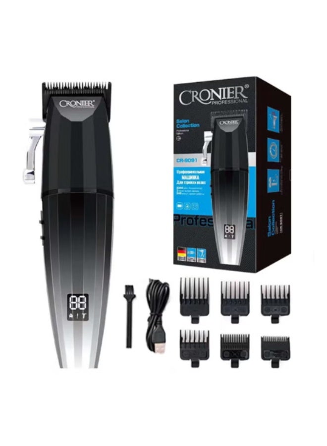 Cronier CR-9091 Professional Cordless Hair Clipper for Men – Adjustable Beard Trimmer - Image 4