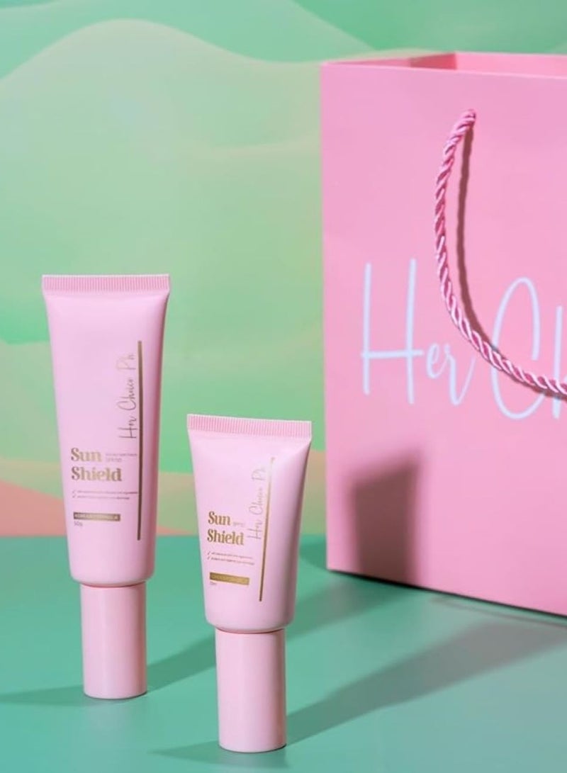 Her Choice Ph Sunshield SPF 50 - Korean formula 50g - Image 3