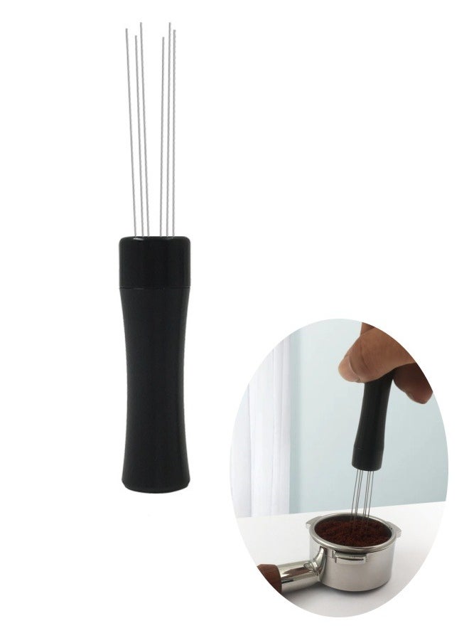 Coffee Needle Powder Dispenser Espresso Aluminum Alloy Lump Breaker Loose Powder, Espresso Machine Cloth Powder Needle