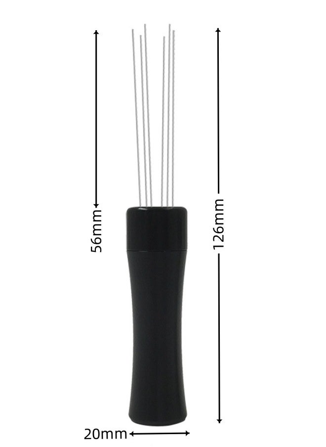 Coffee Needle Powder Dispenser Espresso Aluminum Alloy Lump Breaker Loose Powder, Espresso Machine Cloth Powder Needle