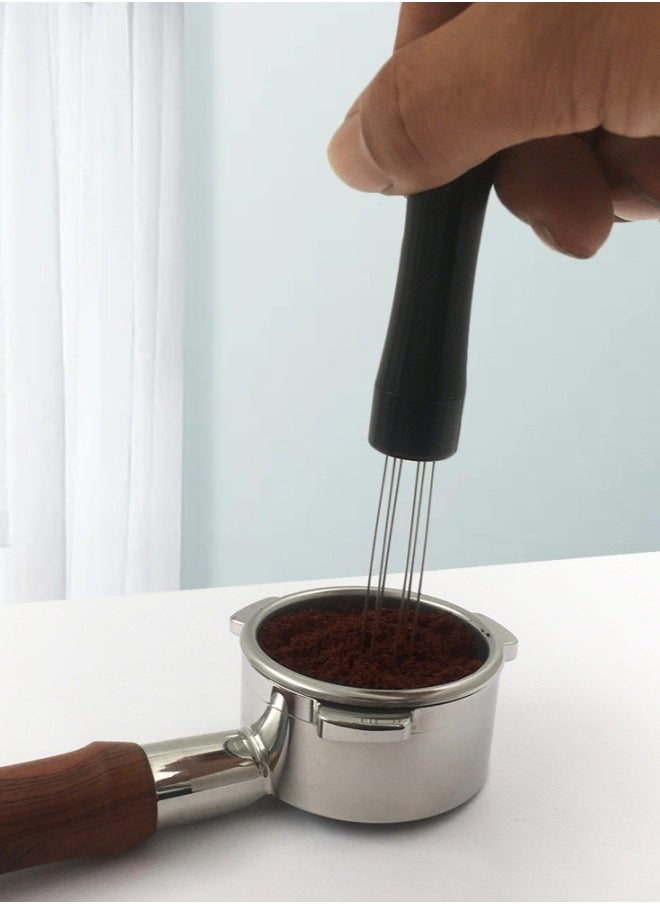 Coffee Needle Powder Dispenser Espresso Aluminum Alloy Lump Breaker Loose Powder, Espresso Machine Cloth Powder Needle